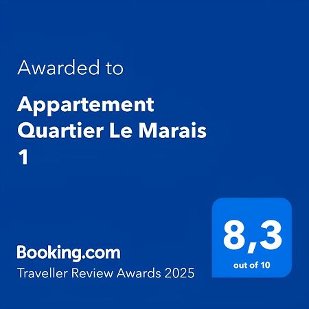 Appartement Quartier Le Marais 1 Free Netflix Paris Eksteriør billede